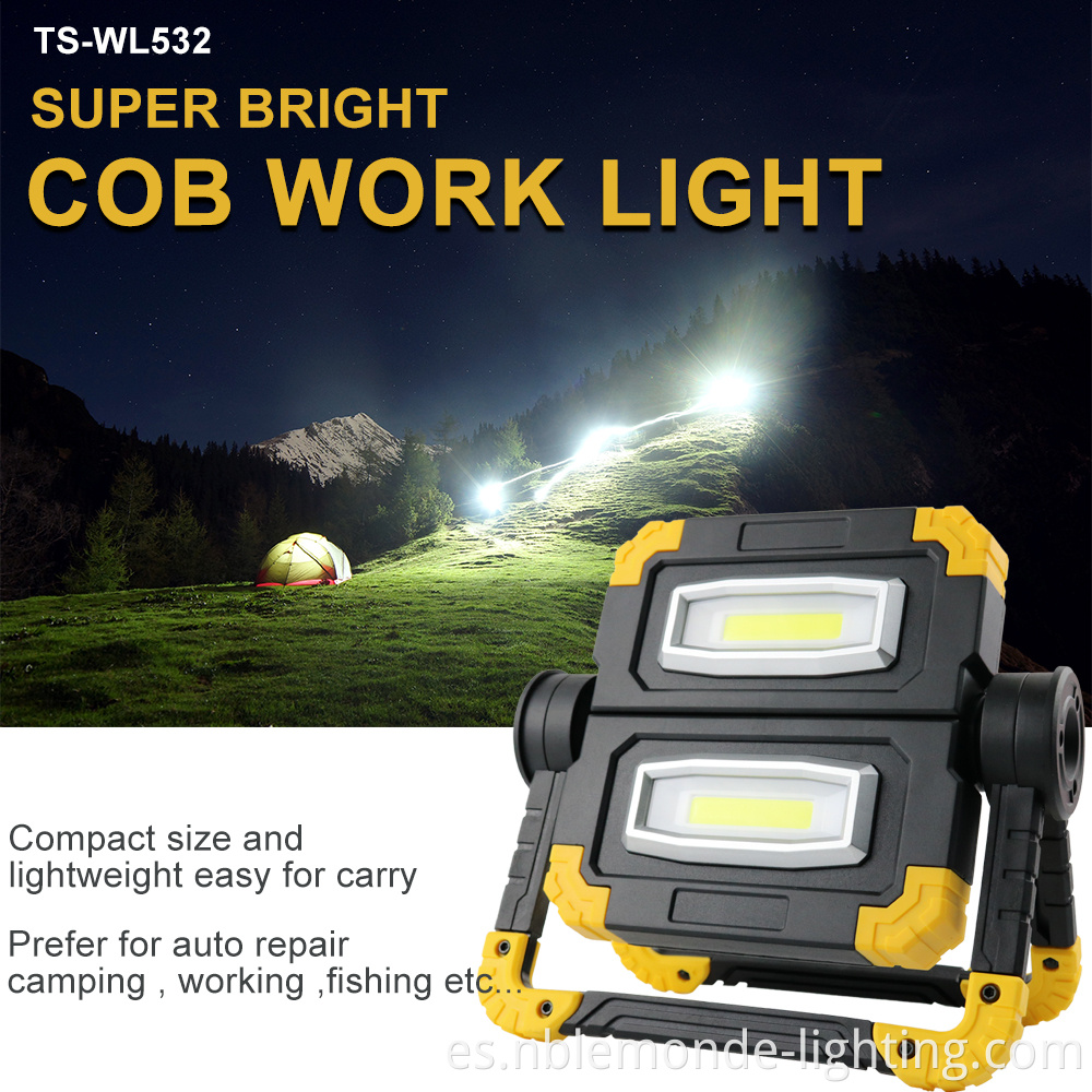 Portable Rechargeable LED Work Light